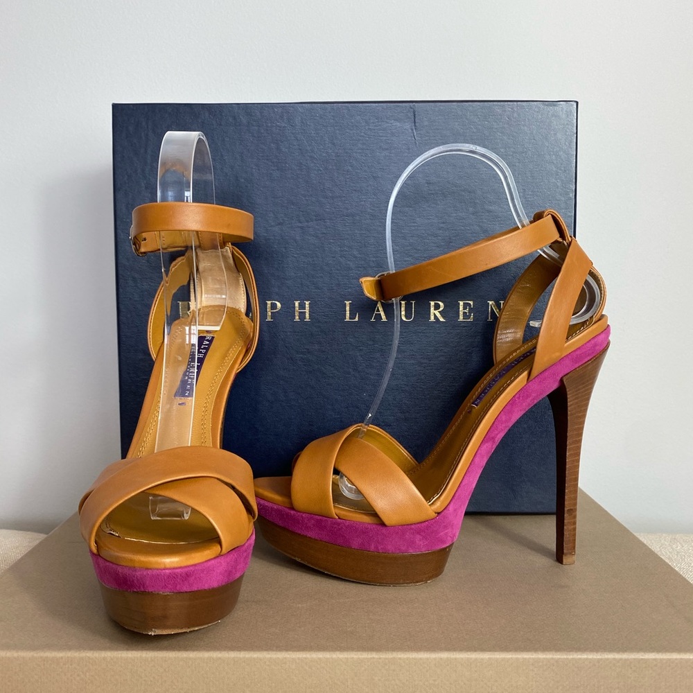 Ralph Lauren Collection purple label Joelle sandal